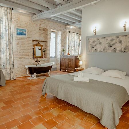 La Chambre Bleue Lauzerte Esterno foto
