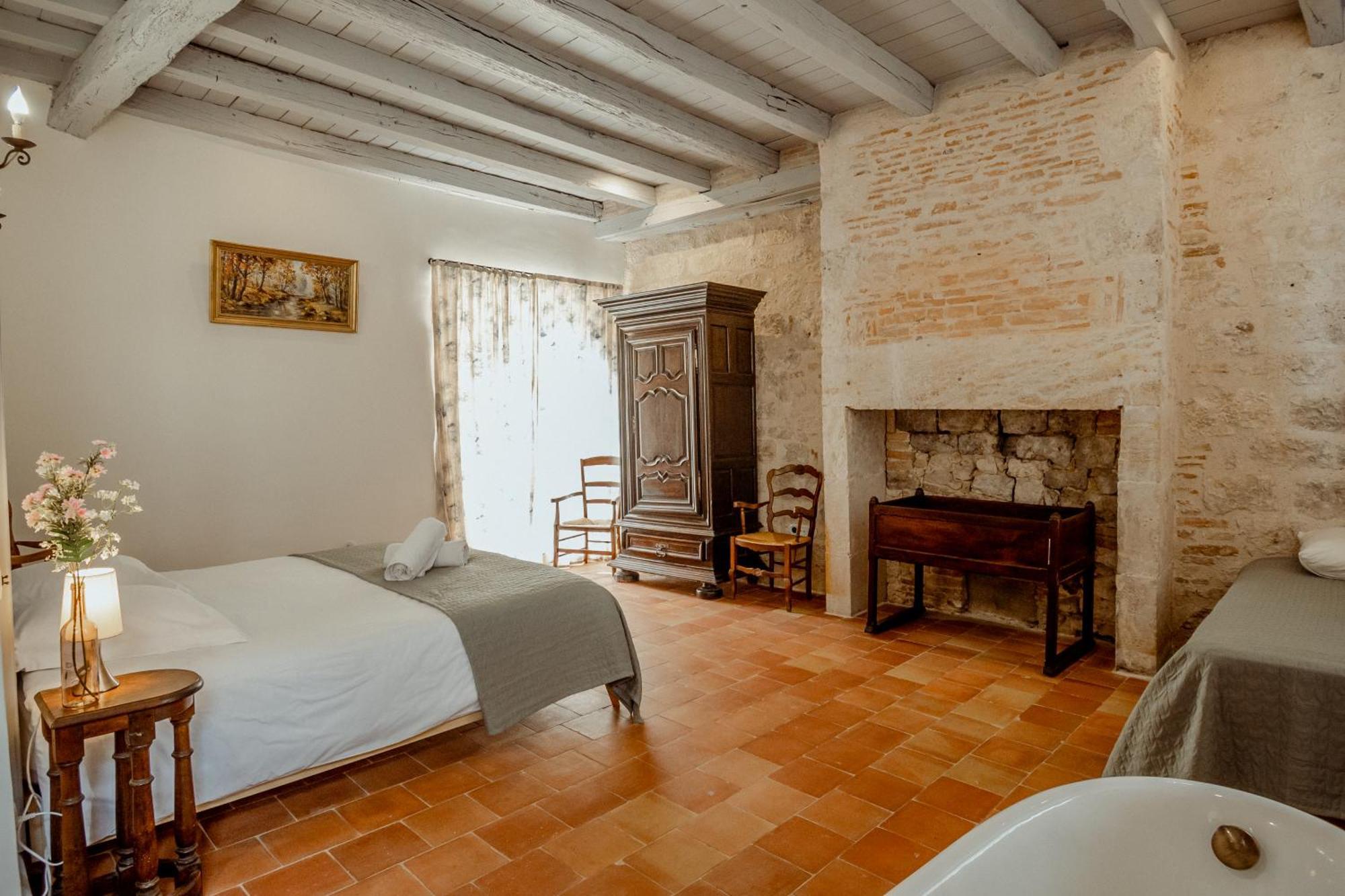 La Chambre Bleue Lauzerte Esterno foto