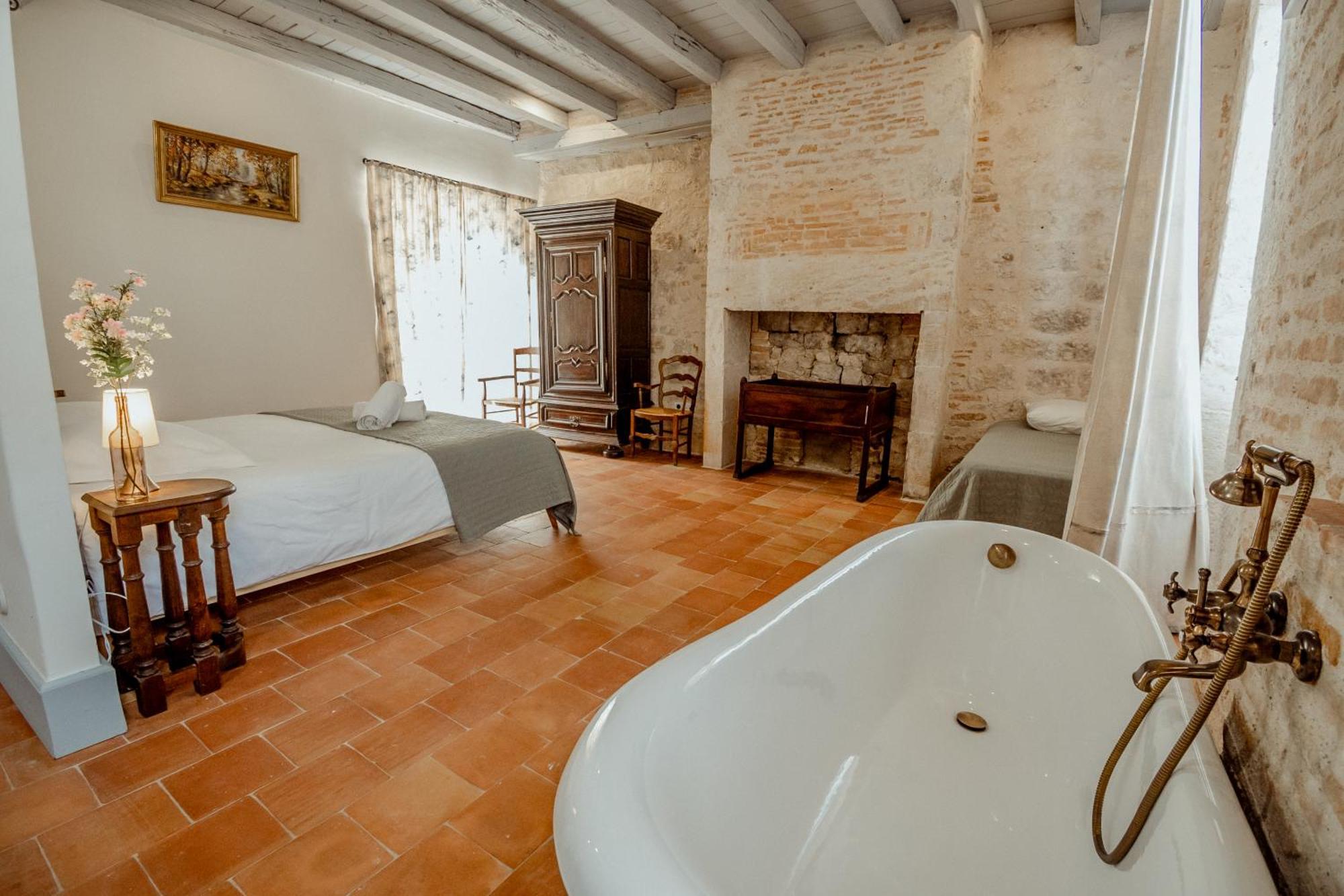La Chambre Bleue Lauzerte Esterno foto