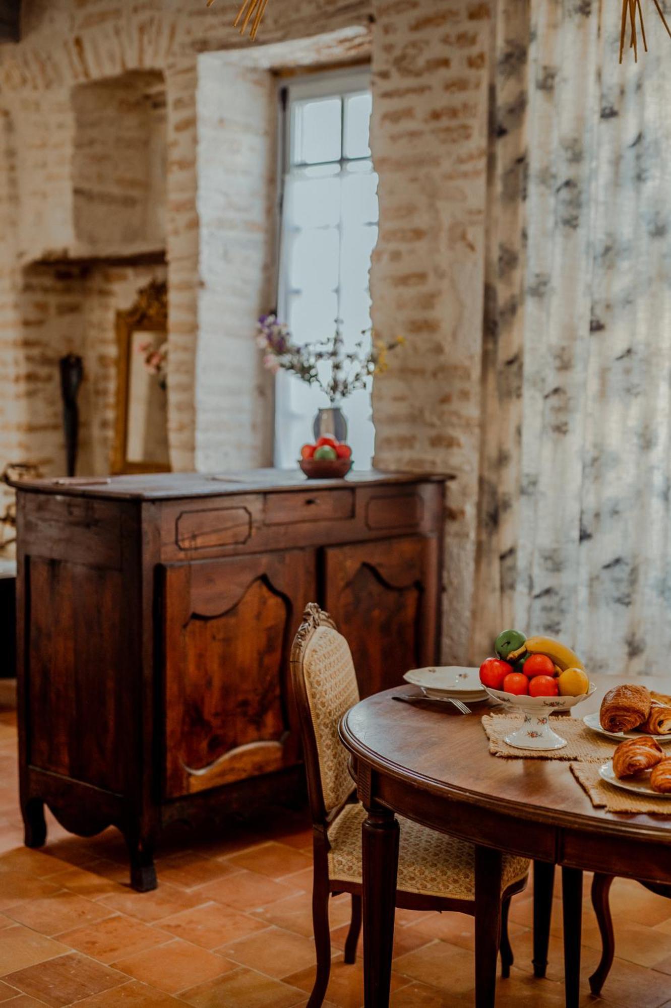 La Chambre Bleue Lauzerte Esterno foto
